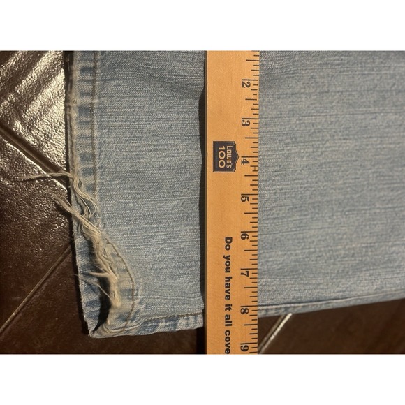 Lucky Brand Jeans Dungarees Women's Fit Wonder Blue Size 4/27 American Made - Picture 11 of 16